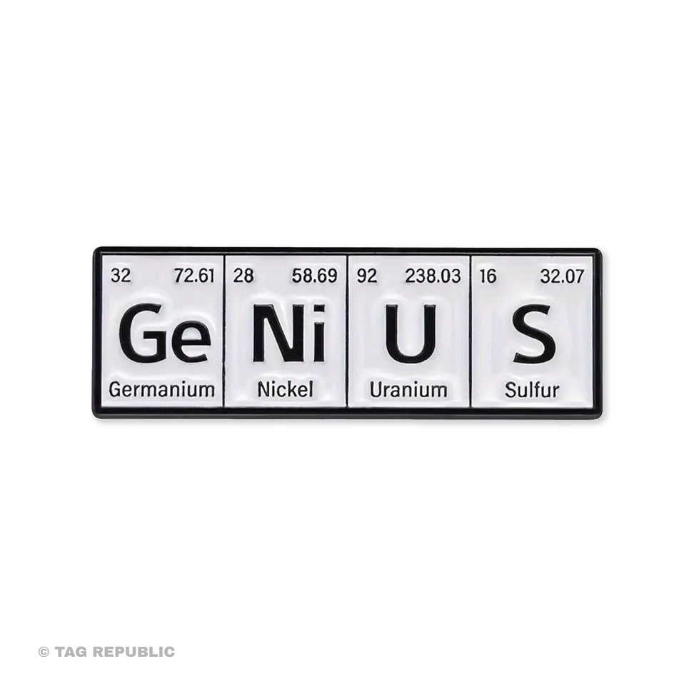 Genius - emalipinssi