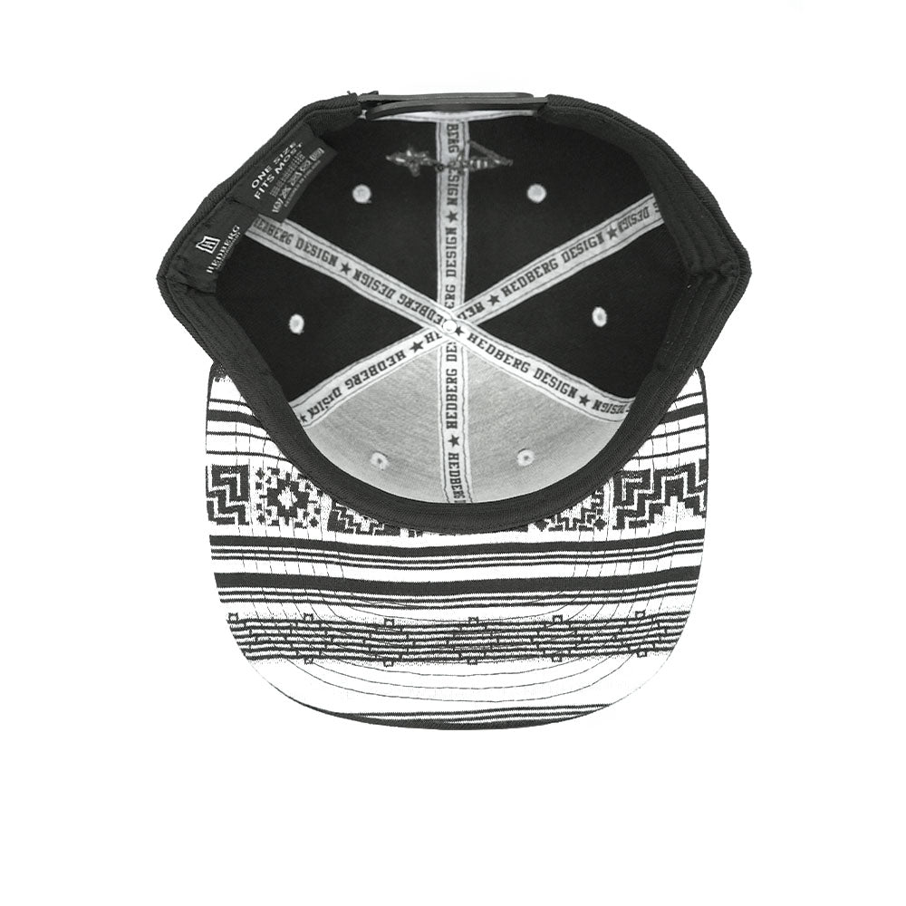 Sami Hedberg - H - lippis musta kuviolipalla