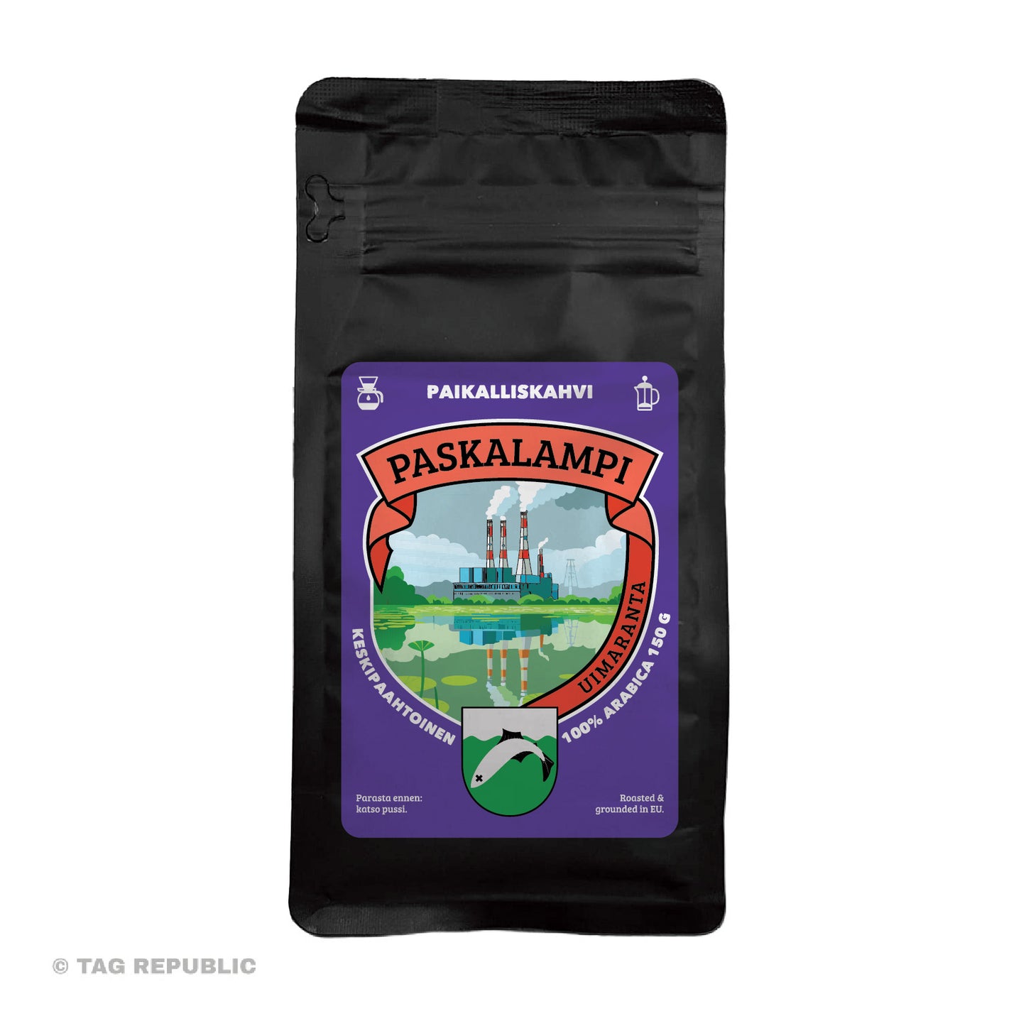 Paskalampi, paikalliskahvi - pienpaahtimokahvi 150g
