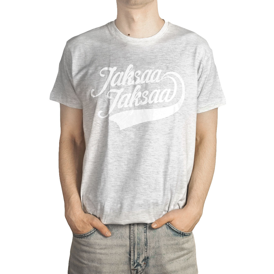 Sami Hedberg - Jaksaa Jaksaa - t-paita harmaa