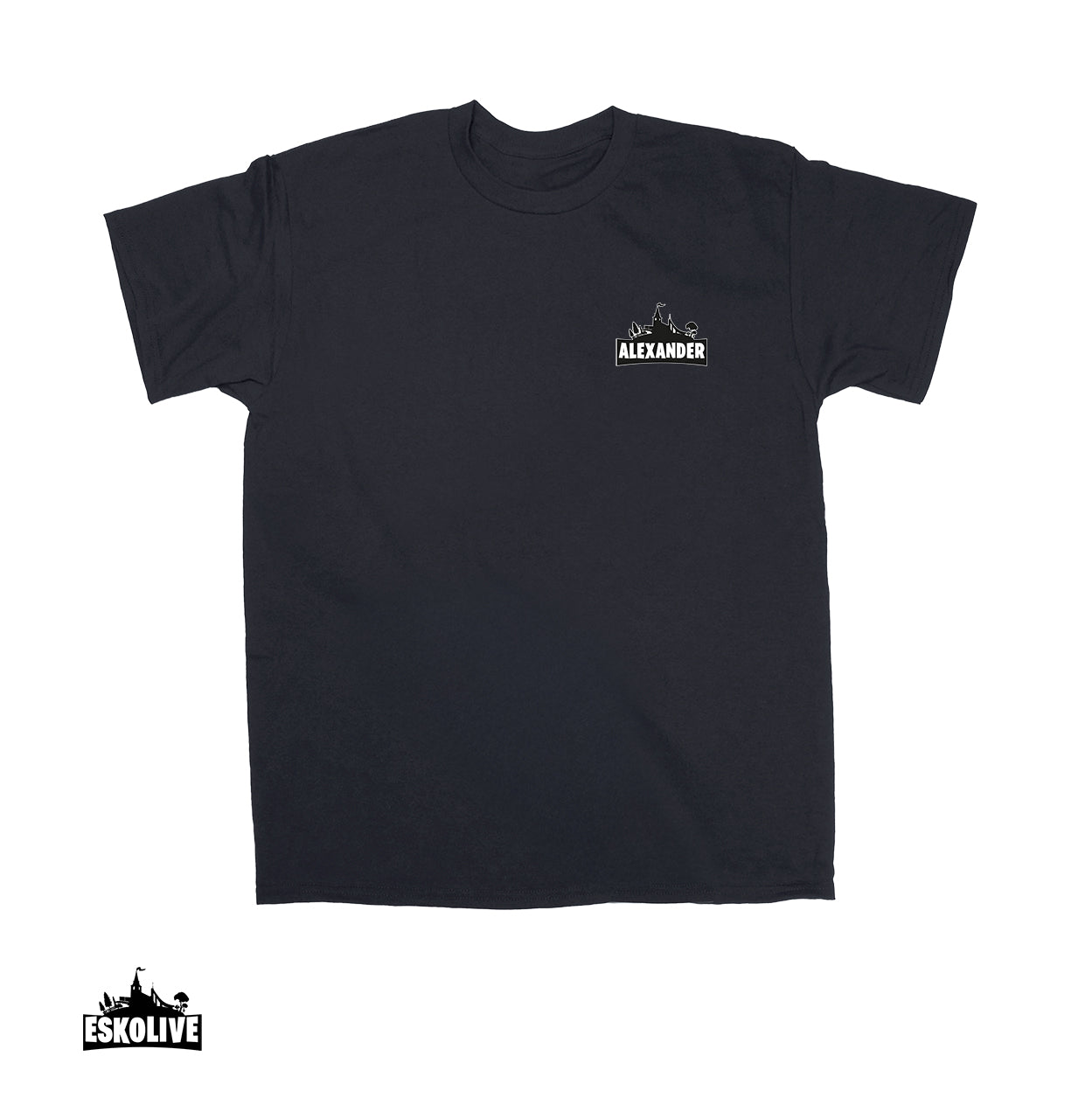 T-paita omalla nimelläsi - pieni painatus