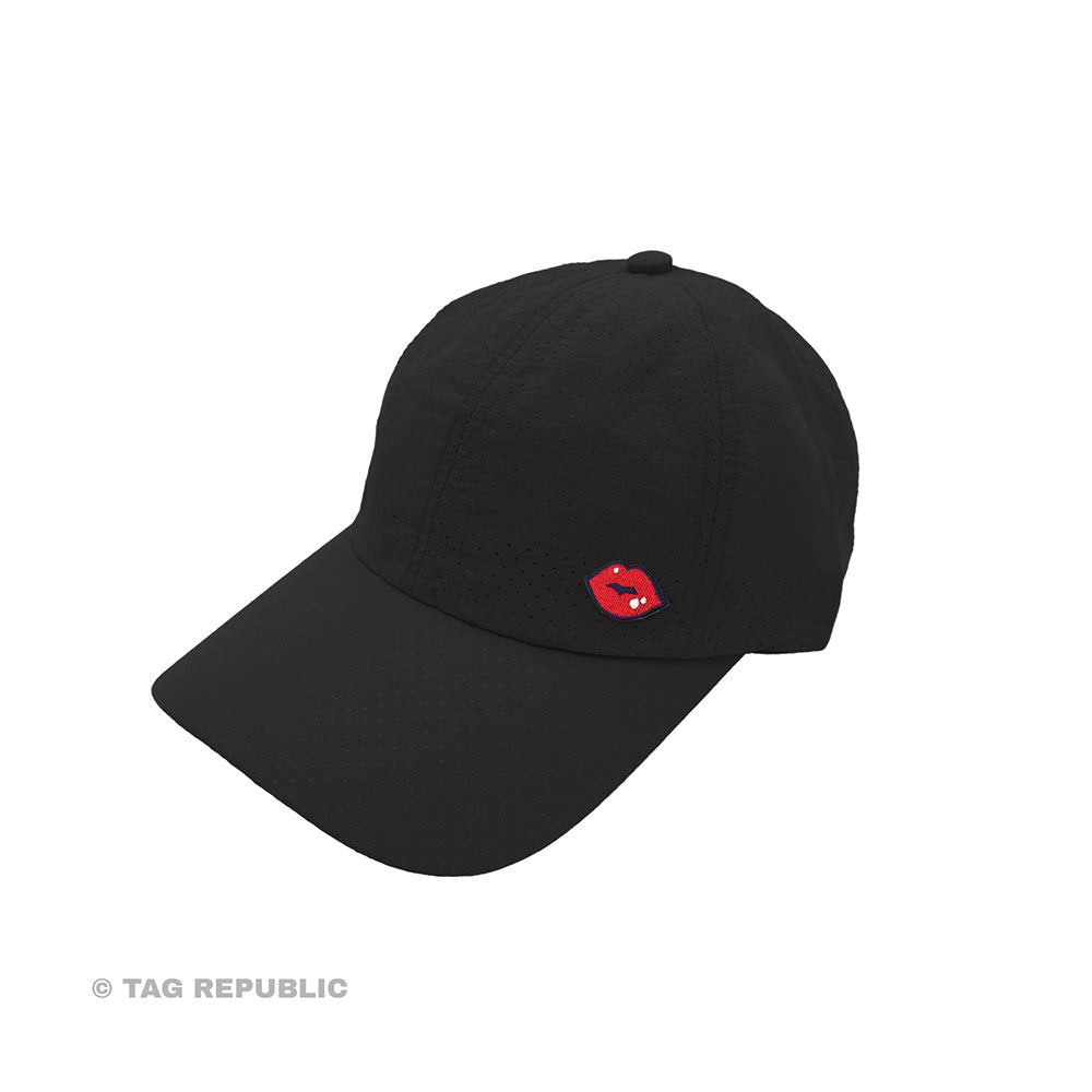 Kiss - urheilu lippis, brodeerattu merkki