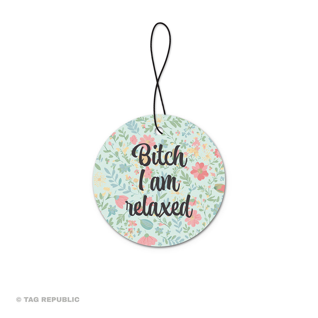 B*** I am relaxed - ilmanraikastin, uusi auto