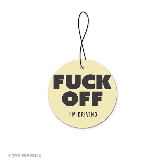 fuck off I'm driving - ilmanraikastin, uusi auto