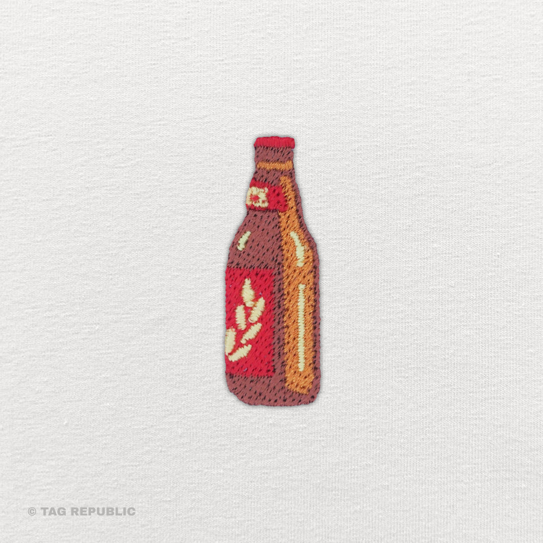 Kaljapullo - trikoopipo, brodeerattu merkki