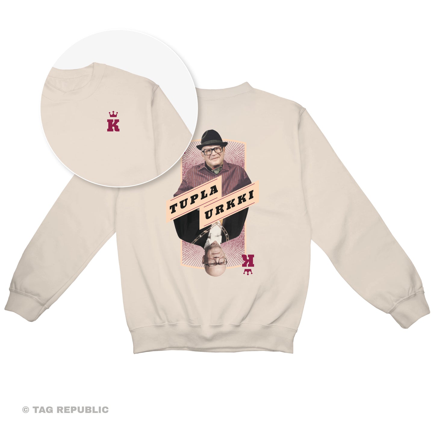 Tupla Urkki - collegepaita