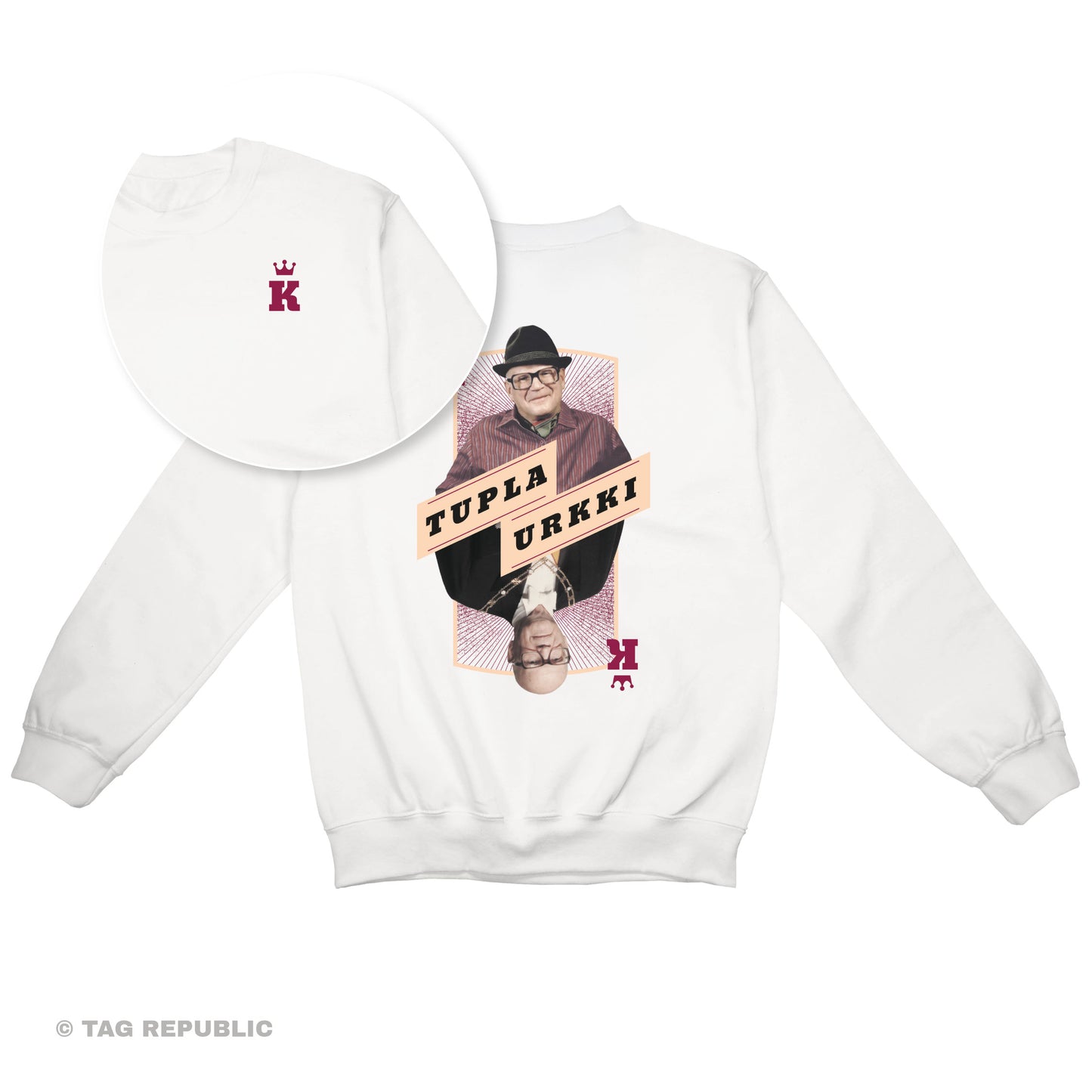 Tupla Urkki - collegepaita