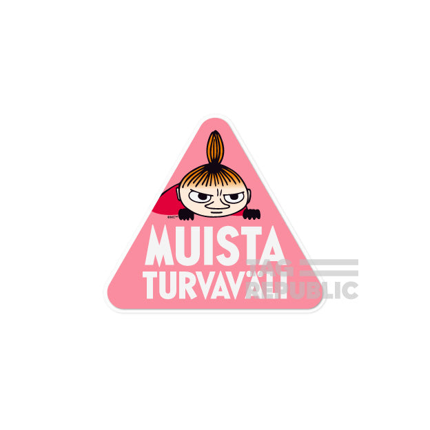 Muista turvaväli, Pikku Myy - staattinen tarra