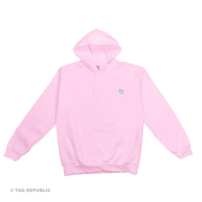 Unicorn - collegehuppari, brodeerattu merkki