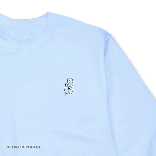 Partiotervehdys - collegepaita