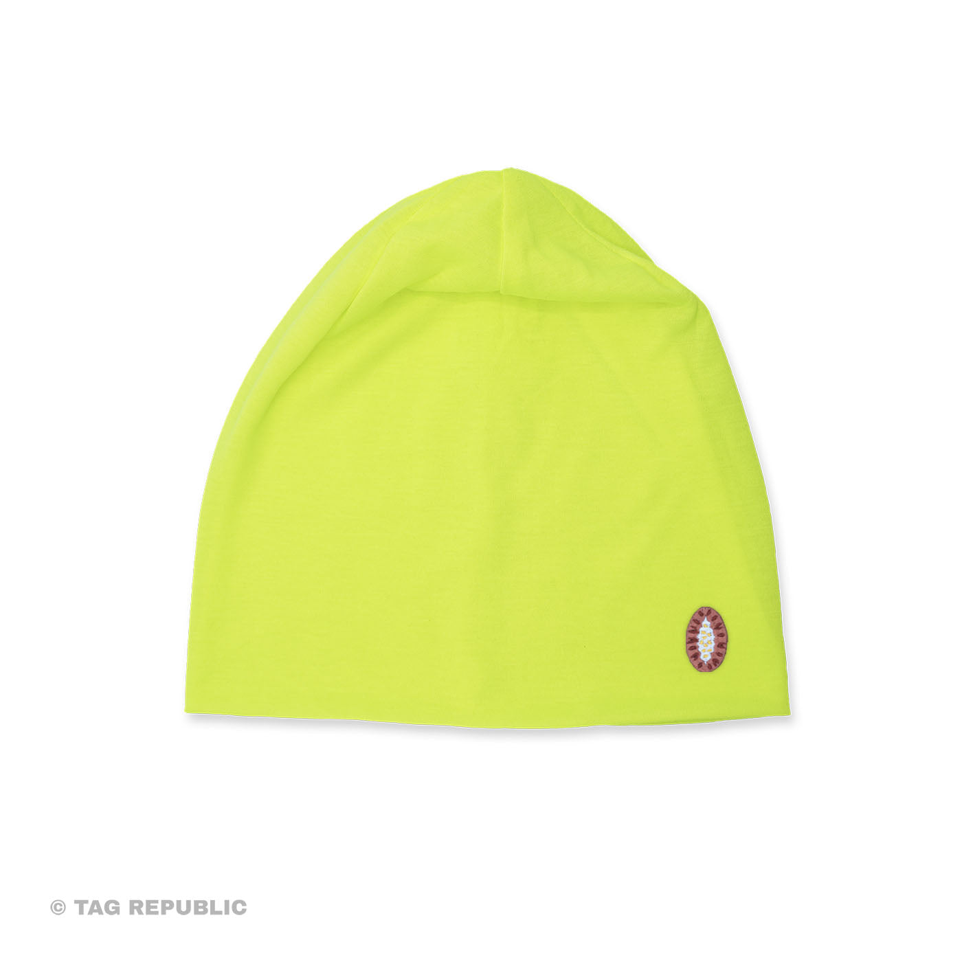 Piirakka - trikoopipo, brodeerattu merkki