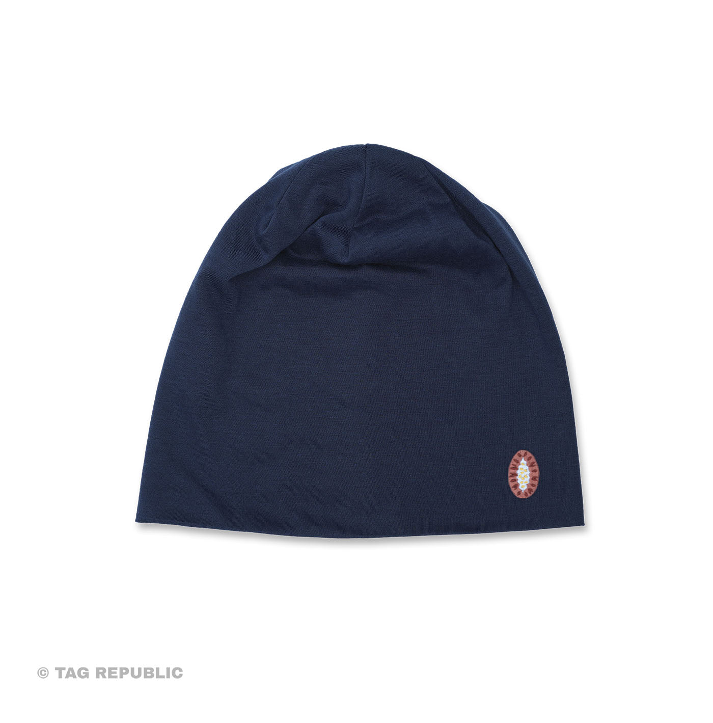 Piirakka - trikoopipo, brodeerattu merkki