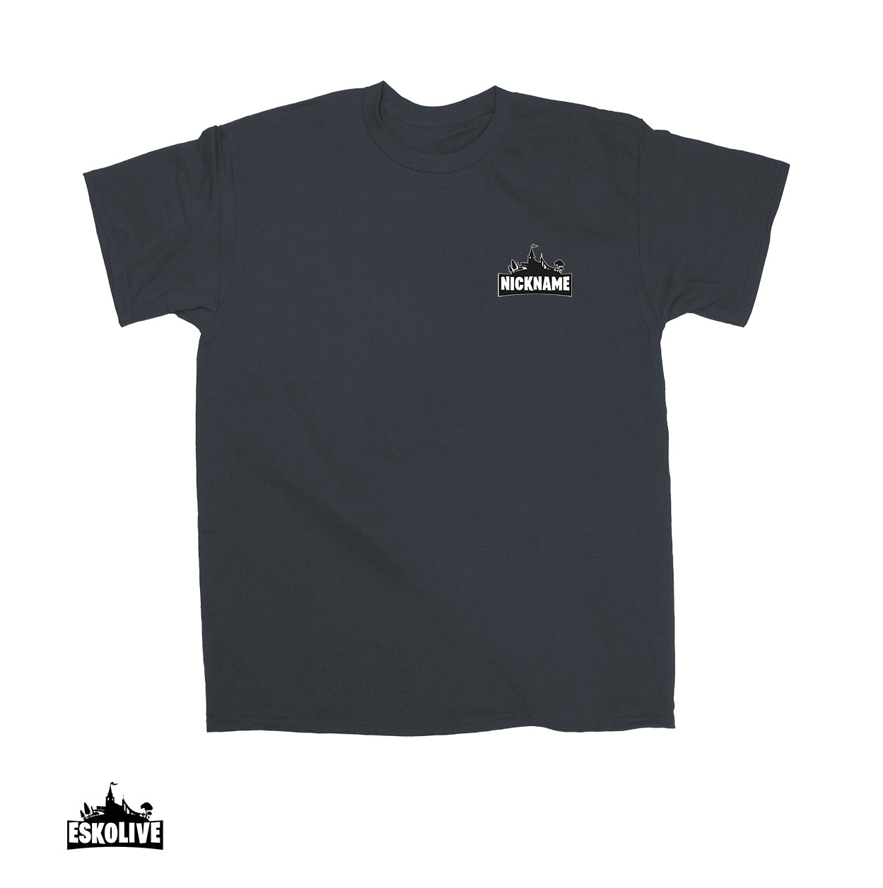 T-paita omalla nimelläsi - pieni painatus