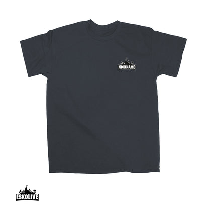 T-paita omalla nimelläsi - pieni painatus