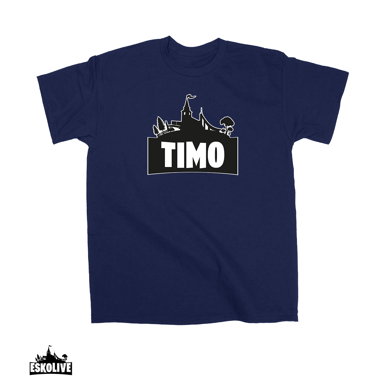 T-paita omalla nimelläsi - iso painatus