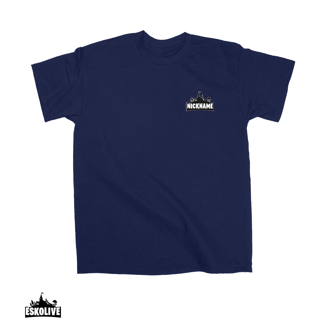 T-paita omalla nimelläsi - pieni painatus