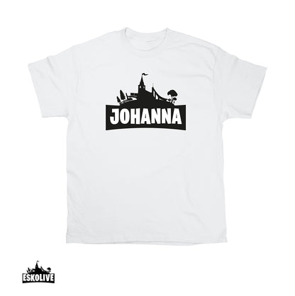 T-paita omalla nimelläsi - iso painatus