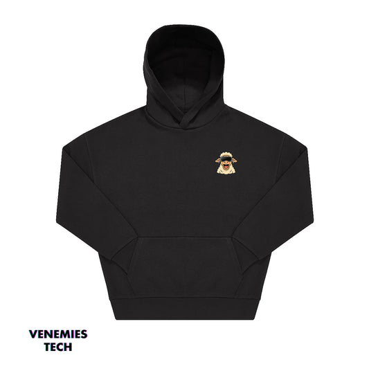 Tech Lammas - collegehuppari, musta